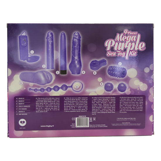 Toyjoy-Doar Pentru Tine Mega Kit De Jucării Sexuale Mov,