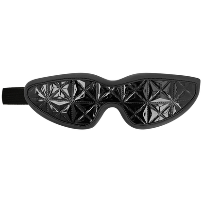 Begme Black Edition - Premium Black Orb Mask with Elastic Neoprene Strap - BDSM Game