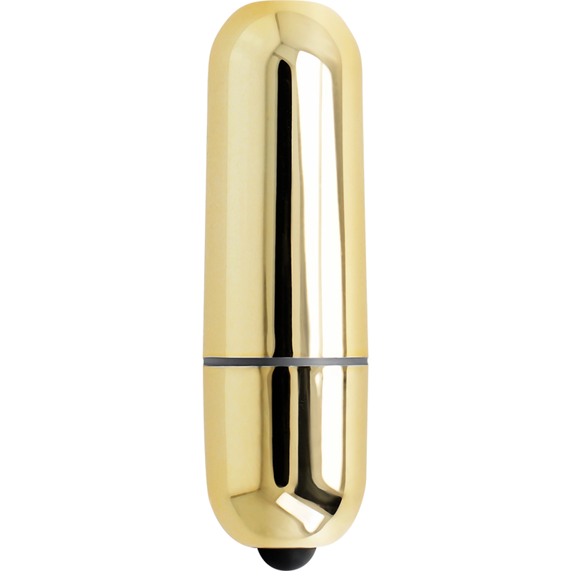 Online Mini Gold - Mini Bullet Vibrator with 10 Vibration Modes, Waterproof, Body Safe Material