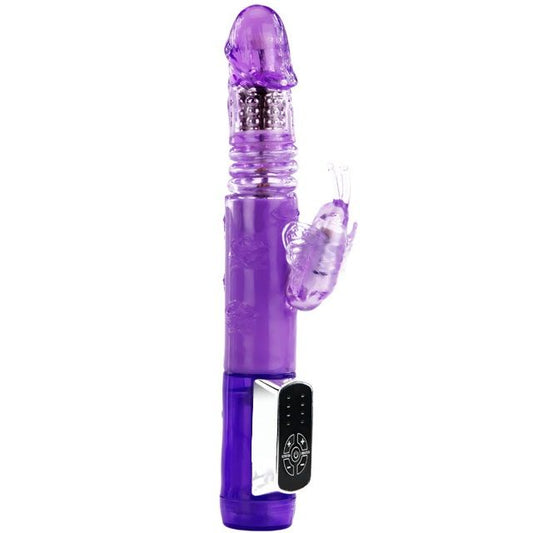 Baile Rotations - Ly - Baile US Rabbit Butterfly Prince, Double Rotation Vibrator and Up Down System, Waterproof, Designed in the USA 