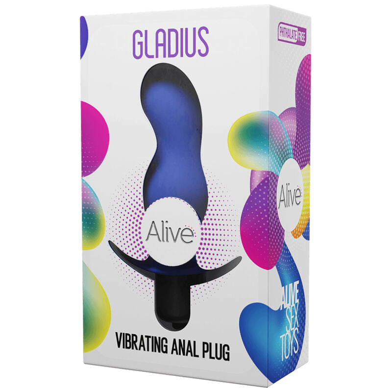 Alive- Gladius Vibrator Anal Plug