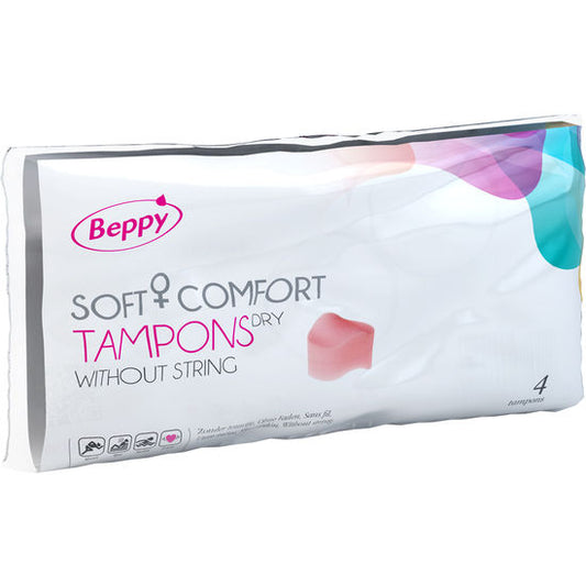 Beppy-  Tampoane Softcomfort Uscate 4 Unități