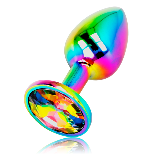 Ohmama Anal - Ring Butt Plug, Size M, Iridescent Anal Pleasure