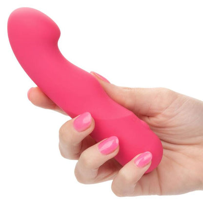 California Exotics Liquid Silicone Pixies Curvy Pink - Intimate Massager with 10 Speeds