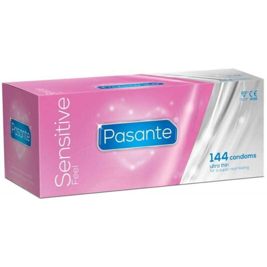 Pasante - Ultrafine Sensitive Condoms, 144 Units