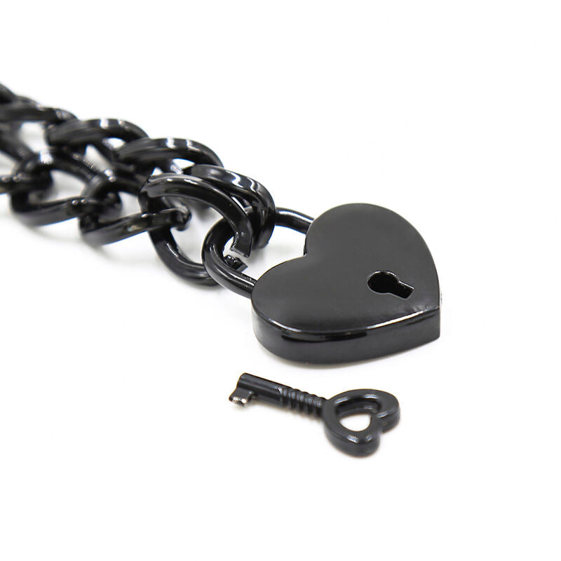 Ohmama Fetish - Stainless Steel Necklace With Lock