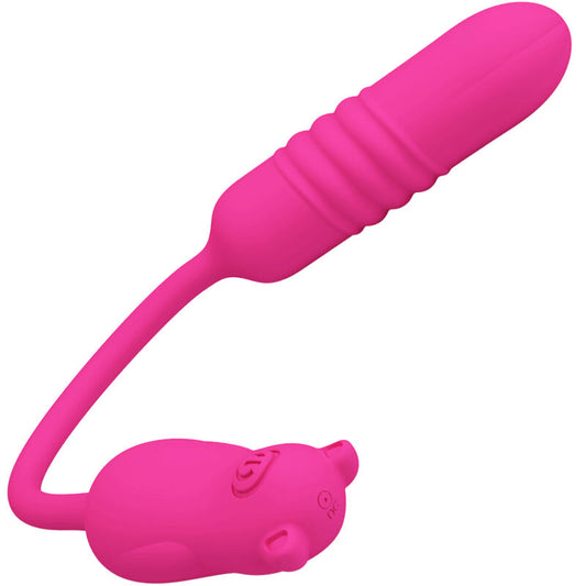 Pretty Love Flirtation- Silicon Roz Vibratoare Bullet