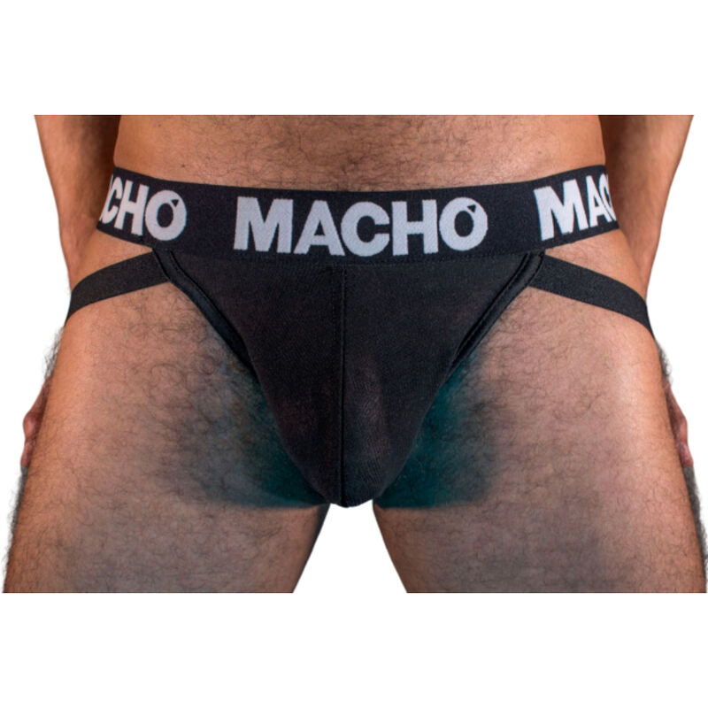 Macho Underwear-Bărbat Mx25Nn Jock Negru Mărimea L