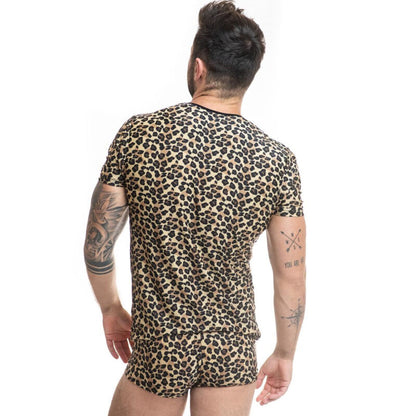 Anais Men Accesories - Mercury M T-Shirt Animal Print Microfiber High Quality Underwear Size Guide Available