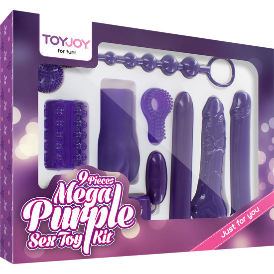 Toyjoy-Doar Pentru Tine Mega Kit De Jucării Sexuale Mov,