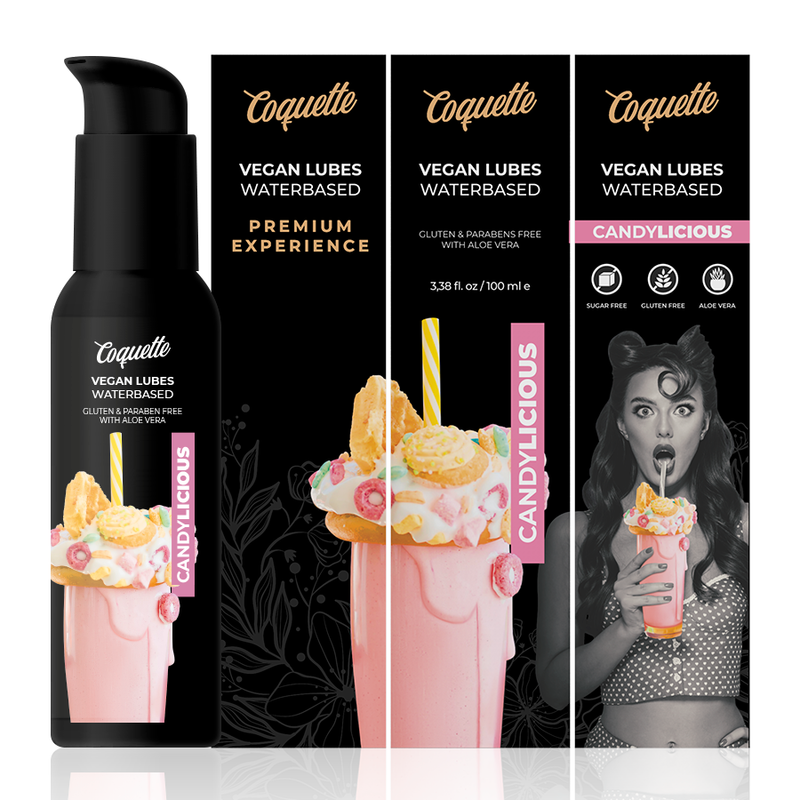 Coquette Chic Desire - Premium Vegan Lubricant Candylicious 100 ml