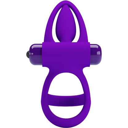 Pretty Love Male- Inel Vibrator 10 Vibrații Silicon Violet