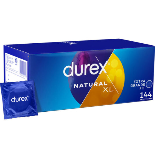 Durex Extra Large XL - Oversized Latex Condoms 144 Units