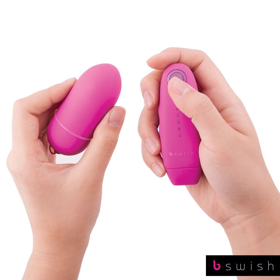 Bnaughty Unleashed Magenta Classic - Wireless Remote Control Vibrator, 5 Functions, Waterproof