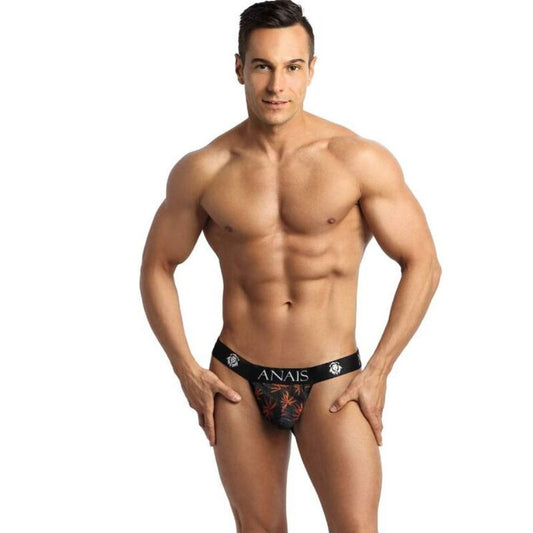 Anais Men - Chill Jock Strap M - High Cut Thong, Black Tulle, Size M