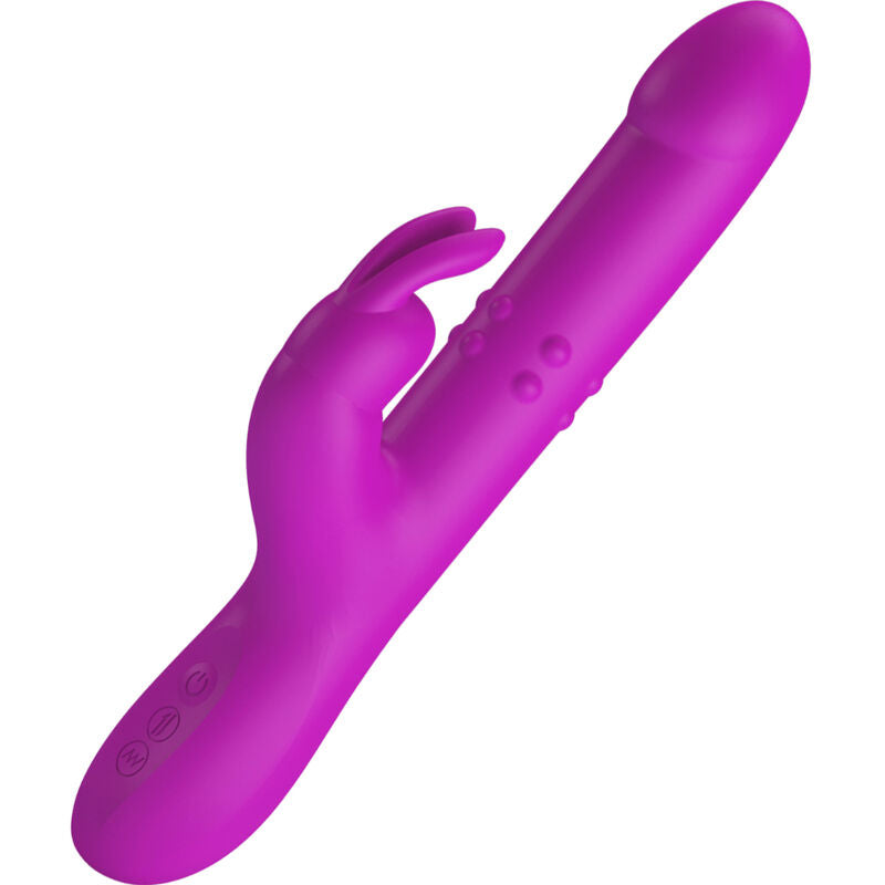 Pretty Love Flirtation-  Reese Rotating Vibrator Violet