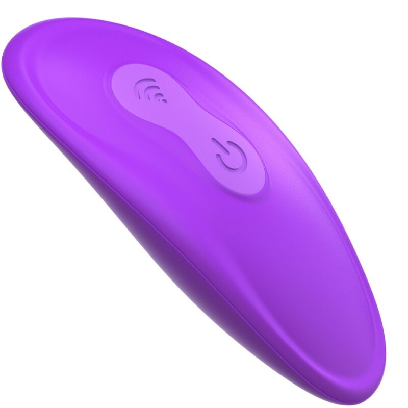 Fantasy For Her-  Vibrator Cu Dublă Penetrare Cu Telecomandă 9 Nivele Violet