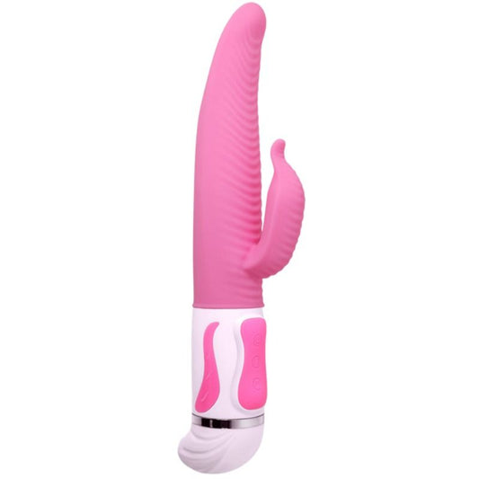 Pretty Love Flirtation - Flexible Vibrator with 12 Vibration Functions and 4 Rotation Functions, Rechargeable, Soft Silicone