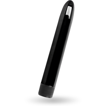 Intense Fun - Intense Vibrator Vito Black, 17 cm, Powerful Vibrations, Works with 2 AA Batteries