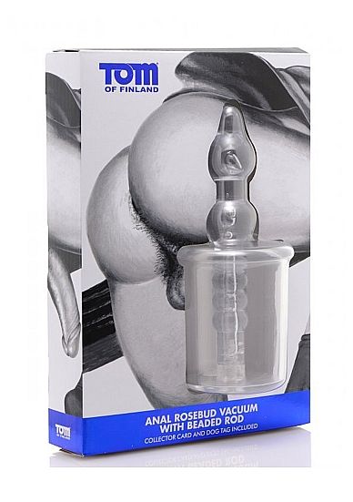 Tom Of Finland-  Anal Rosebud Vacuum Cu Beabed Transparent