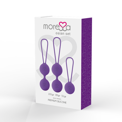 Moressa- Osian Set Premium Silicon Violet