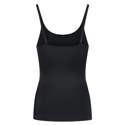 Bye Bra - Light Control Invisible Tank Top - Black S - Shapewear