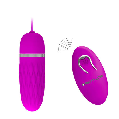 Pretty Love Flirtation - Ov vibrator Dawn with 12 Vibration Functions and Remote Control