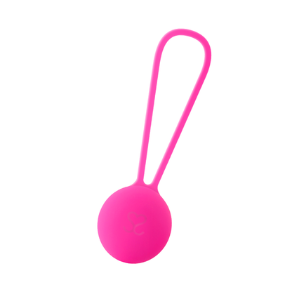 Moressa Osian One - Premium Pink Silicone Kegel Balls, Weight 51g, Recommended by Midwives and Gynecologists, 2 Year Warranty