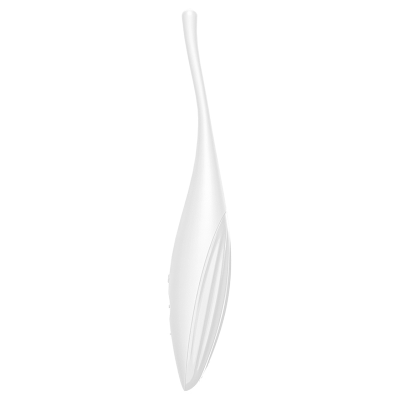 Satisfyer Connect- Twirling Joy Clitoris Vârf Vibrator Alb