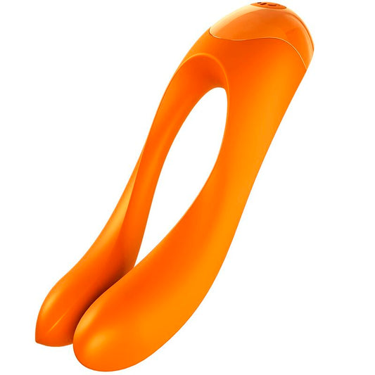 Satisfyer Vibrator- Bomboane De Zahăr Deget Vibrator Portocaliu