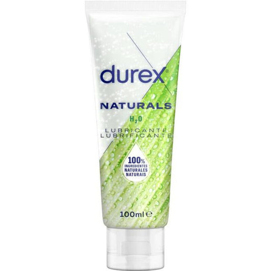 Durex Naturals Intimate Gels - Natural Lubricant Gel for Intimacy, 100 ml, Eco-friendly, Without Perfume or Dyes, With Pre-biotics