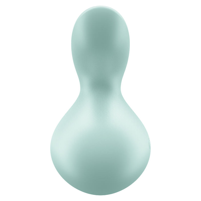 Satisfyer Layons - Viva La Vulva 3 Clitoral Vibrator with 12 Vibration Programs, Soft Silicone, Water Resistant (IPX7) - Green