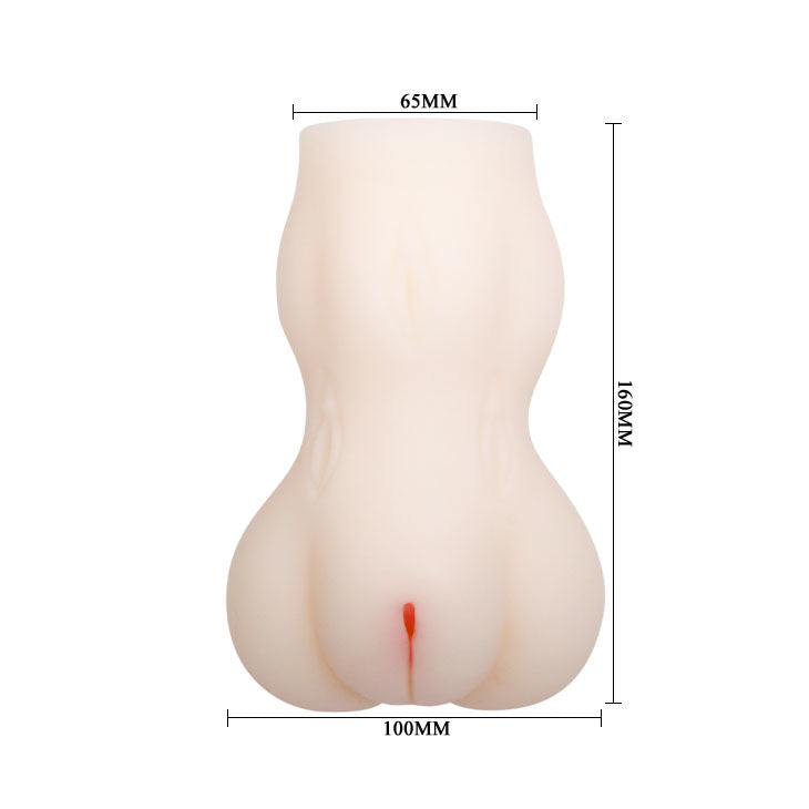 Baile For Him - Vibrating Vaginal Masturbator, TPR, 16 cm x 6.5 cm