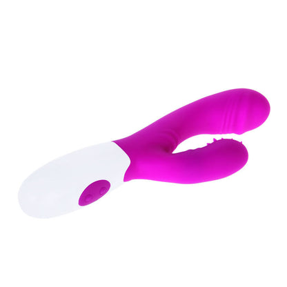 Pretty Love Flirtation - Andre Vibrator with 7 Vibration Modes, Silicone, Water Resistant, Purple