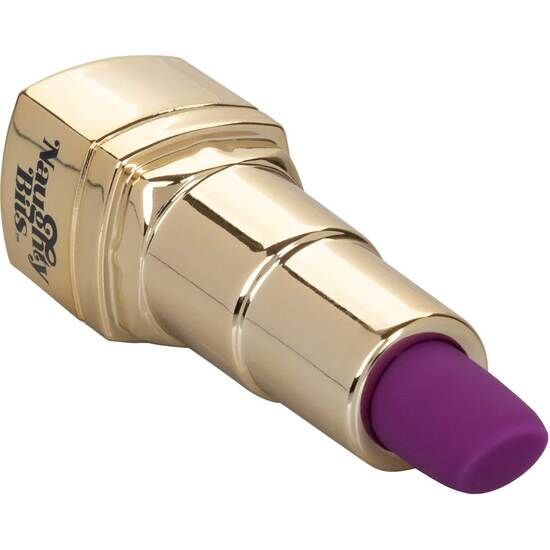 California Exotics - Hide &amp; Play Refillable Lipstick Ball - 10 Vibration Modes, Submersible, Silicone, ABS, 7.5 cm, Bad Bitch