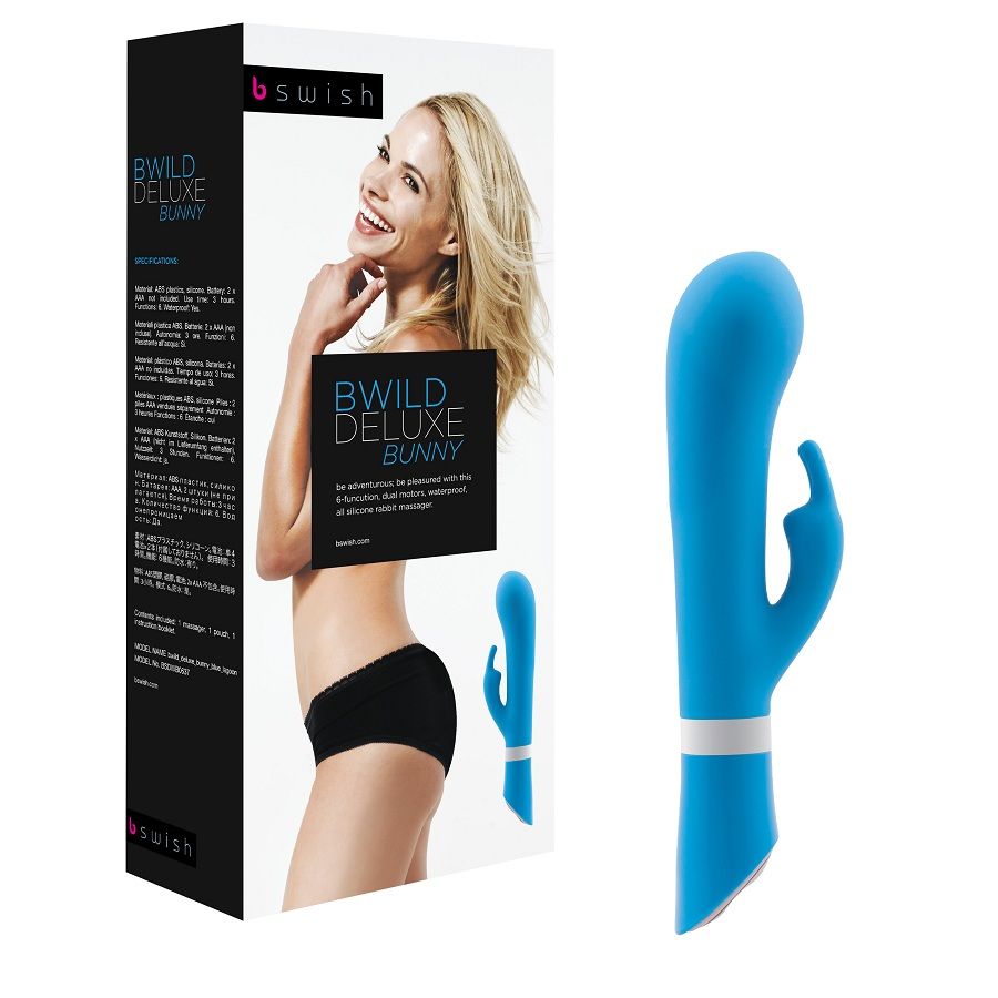 B Swish-  Bwild Deluxe Bunny  Vibrator Jade