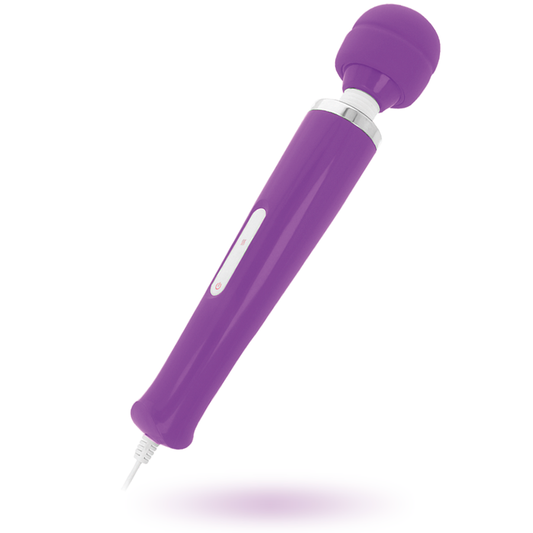 Intense Couples Toys - Keanu Intense Vibrating Power Wand, 8 Modes, Purple