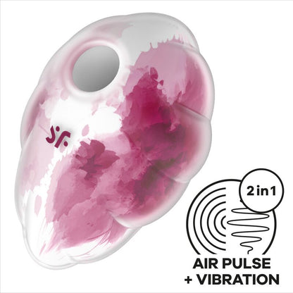 Satisfyer Air Pulse- Cloud Dancer Vibrator Roșu Puls De Aer