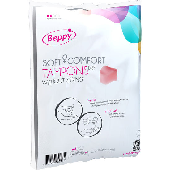 Beppy - Dry Soft-Comfort Pads for Menstruation (30 Units)