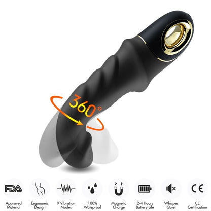 Armony Vibrators- Joyblade Dildo Vibrator Rotator Negru