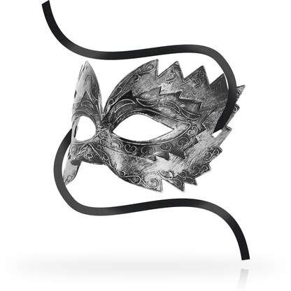 Ohmama Masks - Silver Venetian Style Anti Haze Masks, One Size