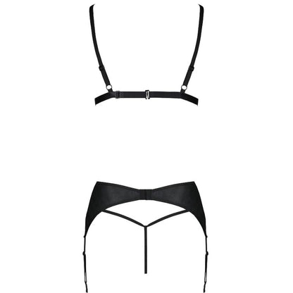 Passion Woman Sets - Miley Eco Leather Lingerie Set L/XL