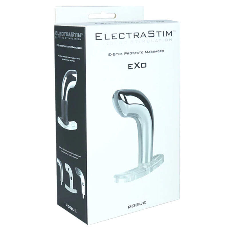 Electrastim Exo Rogue Prostate Massager E-Stim Metal 260g