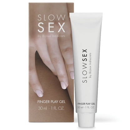 Bijoux Slow Sex - Kissing Finger Play Gel with Coconut Flavor 30 ml