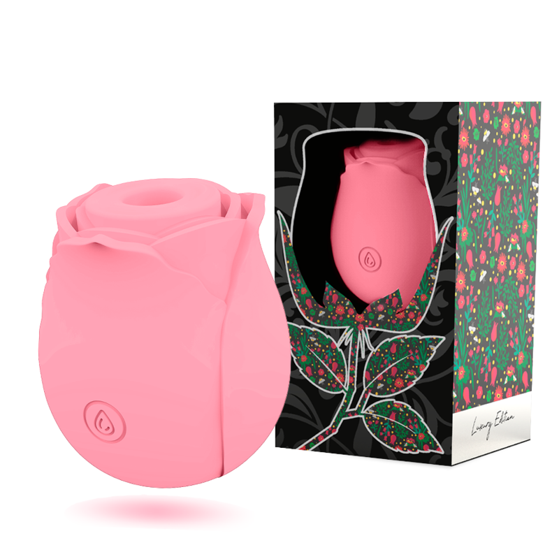 Mia - Rose Air Wave Stimulator Limited Edition - Pink, Clitoris Suction Cup, Waterproof and Rechargeable