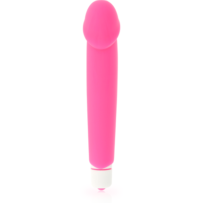 Dolce Vita - Pink Realistic Silicone Vibrator, Hygienic Material, Soft Texture