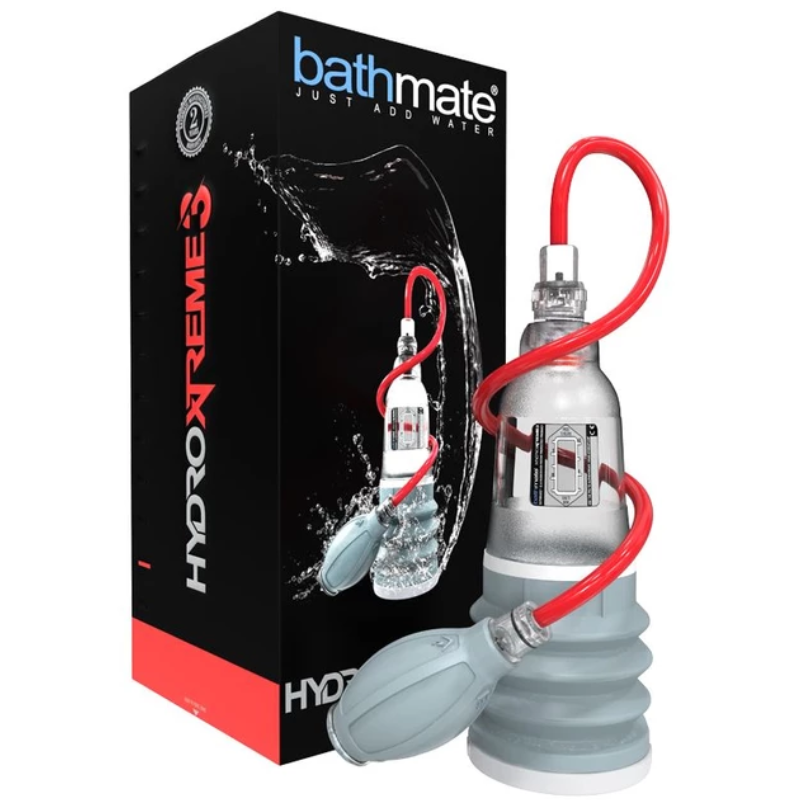 Bathmate - HydroXtreme 3 Transparent Pump for Micropenis, Increase Sex Size and Power