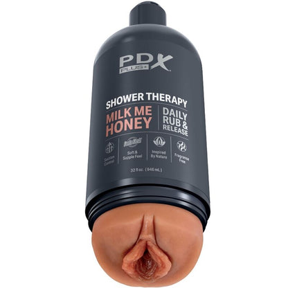 Pdx Plus+ - Stroker Shampoo Bottle With Discreet Design Shampoo Bottle Milk Me Honey Caramel 20.7 x 8.5 cm