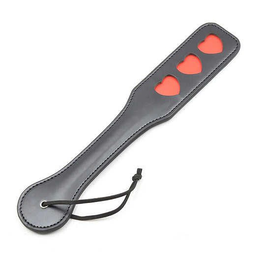 Ohmama Fetish - Palette with Hearts, Length 32.6 cm, Material 2% PVC, 6% Polyester, 2% Iron, Phthalates Free, Body-Safe