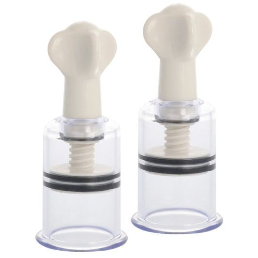 Darkness Sensations - 5cm Diameter Clear Nipple Suction Cups, Set of 2, For Nipple Pleasure and Excitement